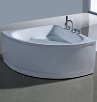 acrylic corner bathtub