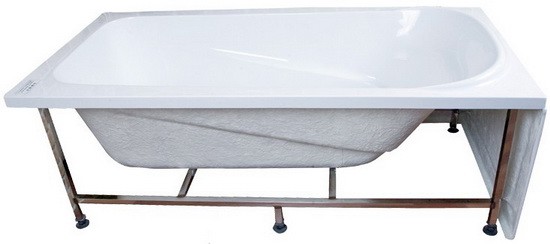 4 foot bathtub, 1200 bathtub, small baths 1200 with stainless stell bracket