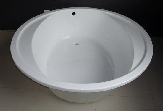 circular bath, circle tub