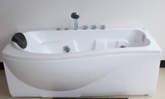 P Shaped Bath, P Shaped Whirlpool Bath 1500-1600-1700 mm