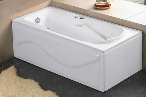 rectangular apron bathtub