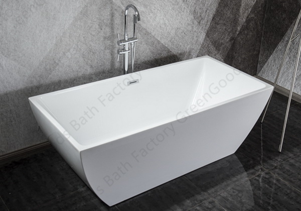 Freestanding bath 1700 x 800 with freestanding tub faucet