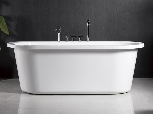 double ended freestanding bath