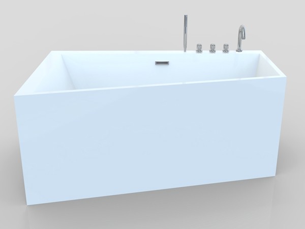 trapezoidal bathtub