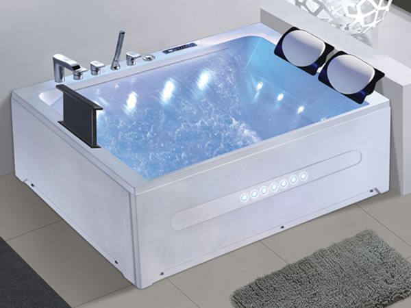 Factory Direct Sale 2 Person Jetted Massage Bathtub