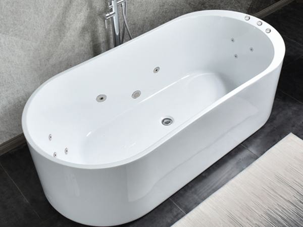 Modern Resin Freestanding Bathtub Spa Bath Tub