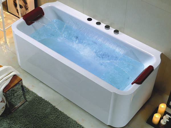  Two Person Acrylic Spa Hydrotherapy Bath Tub