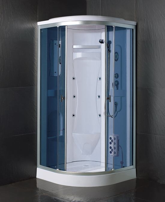 self contained shower units, shower cubicles self contained