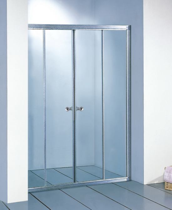 double shower doors, double sliding shower doors