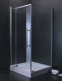 square shower enclosure