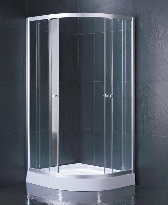 3 piece shower, 900 x 900 mm
