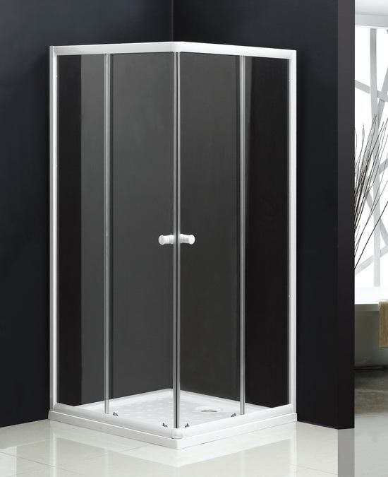2 sided shower enclosure, 32 inch